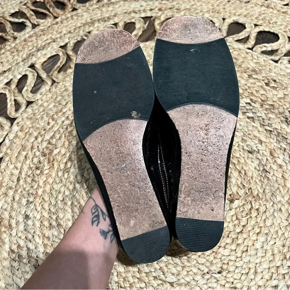 Cole Haan Black Patent Leather Slip-ons - Picture 4 of 5